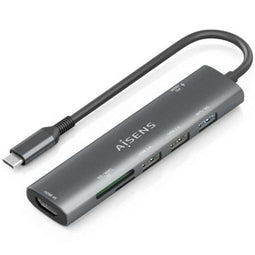 Hub USB Aisens ASUC-7P027-GR