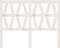 vidaXL - Hoofdbord - 166x4x100 - cm - massief - grenenhout - wit