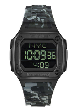 Philipp Plein Hyper $Hock PWHAA1822 - Polshorloge - Quartz - Ø 44 mm - Multi Siliconen