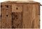 vidaXL - Wandkast - 102x30x20 - cm - bewerkt - hout - oud - houtkleurig