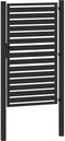 vidaXL - Tuinpoort - afsluitbaar - 100x150 - cm - aluminium - zwart