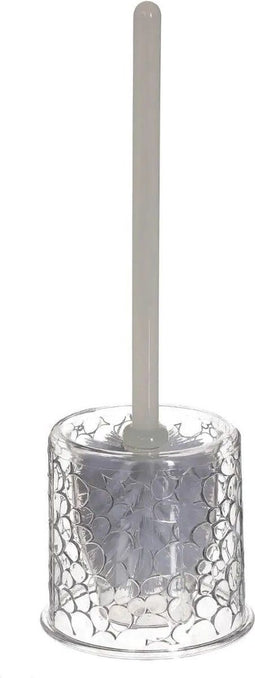 WC-/toiletborstel met houder kunststof 37 cm