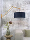 GOOD&MOJO Wandlamp Andes - Bamboe/Blauw - 95x47x55cm - Binnen Scandinavisch,Bohemian
