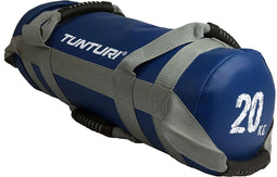 Tunturi Strengthbag - Powerbag 20kg - Inclusief gratis fitness app - Blauw