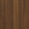 vidaXL - Nachtkastje - 40x30x30 - cm - bewerkt - hout - bruin - eikenkleur