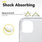 SoSkild iPhone 11 - Back Cover - Defend 2.0 Heavy Impact - Transparant