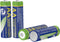 Gembird EG-BA-AA20R4-01 - Oplaadbare AA Batterij - 2000mAh NiMH - (2 stuks)