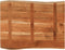 vidaXL - Tafelblad - rechthoekig - natuurlijke - rand - 90x60x3,8 - cm - acaciahout