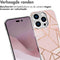 imoshion Hoesje Geschikt voor iPhone 14 Pro Hoesje Siliconen - imoshion Design hoesje - Roze / Pink Graphic