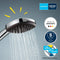 GROHE Vitalio Comfort 250 - Douchesysteem met thermostaat - Waterbesparend - Chroom