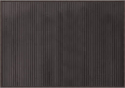 vidaXL - Vloerkleed - rechthoekig - 70x100 - cm - bamboe - donkerbruin