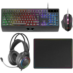 Toetsenbord en muis Mars Gaming MCP124PROES