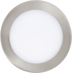 EGLO Fueva 1 - Inbouwarmatuur - 10,9W LED - Nikkel-Mat - Ø 170mm