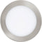 EGLO Fueva 1 - Inbouwarmatuur - 10,9W LED - Nikkel-Mat - Ø 170mm