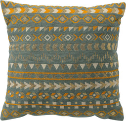 Dutch Decor SANDY - Sierkussen 45x45 cm Sagebrush Green - groen - Inclusief binnenkussen