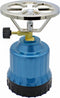 Camping kookstel - kunststof - blauw - incl. gas navulling priktank - 190 gram