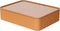 HAN opbergbox - Smart-organiser Allison - box met binnenschaal en deksel - stapelbaar - caramel bruin - HA-1110-83