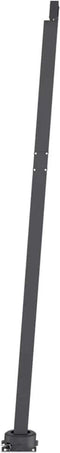 vidaXL - Luifel - handmatig - uittrekbaar - met - LED - 300x250 - cm - geel - en - wit
