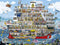 Heye Cruise - Legpuzzel 1500 stuk(s) - Verpakt in driehoeksdoos - Meerkleurig