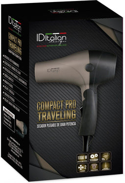 PostQuam IDETRAVEL1000 haardroger 1000 W Zwart, Bruin