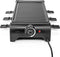 Nedis Gourmet / Raclette - Grill - 6 Personen - Spatel - Temperatuurinstelling - Anti-aanbak laag - Rechthoek