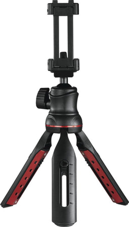 Hama Solid II 21B - Mini-tripod - Tafelstatief met Bluetooth-ontspanner - Rood