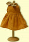 Mamamemo Okergeel Jurkje 42 - 46 cm