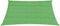 vidaXL - Zonnezeil - 160 - g/m² - 3/4x3 - m - HDPE - lichtgroen
