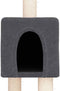vidaXL - Kattenmeubel - vloer - tot - plafond - 268,5-294,5 - cm - crèmekleurig