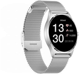 XCOAST Joli XC Pro - Smartwatch met fitnessfunctie - Zilver