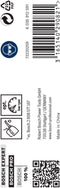 Bosch 2 608 595 082 - Metaalboren HSS-G - Diameter 12,5 mm - Nuttige lengte 101 mm (5 stuks)
