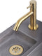 Differnz Afvoerplug - Afvoerstop voor Wastafel - Ø 64 mm - Mat Goud