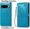 iMoshion Hoesje Geschikt voor Google Pixel 8 Pro Hoesje Met Pasjeshouder - iMoshion Mandala Bookcase - Turquoise
