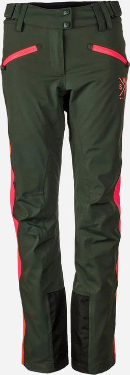 Watts Way skibroek - 4 Way-Stretch Dupore-X 20k/20k - Groen - Maat S