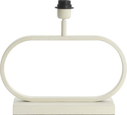 Light & Living Tafellamp Jamiro - 29cm - Crème - excl. kap