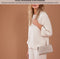 Bulaggi Clutch - Avondtasje met schouderriem - Satijn - Bone
