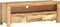 vidaXL - Tv-meubel - 110x30x40 - cm - ruw - mangohout