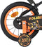 Volare Strike - Kinderfiets - 14 inch - Zwart Oranje