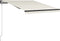 vidaXL - Luifel - automatisch - uittrekbaar - 300x250 - cm - crème