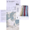 Thea Gouverneur - Borduurpakket met telpatroon - 3091A - Voorgesorteerde DMC Garens - Zeilen - Aida - 16 cm x 17 cm - DIY Kit