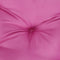 vidaXL - Zitkussen - rond - Ø - 100x11 - cm - oxford - stof - roze