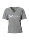 Badman Hunter T-shirt - Dames - Korte mouw - Grijs - Maat S
