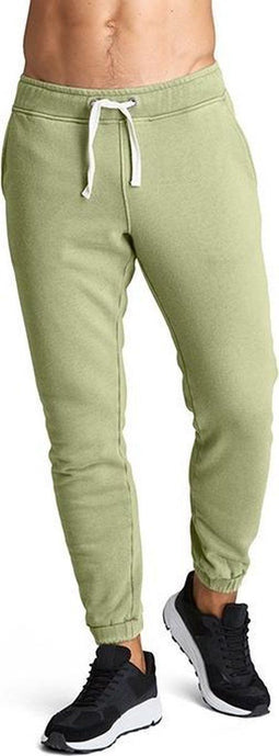 Bjorn Borg Joggingbroek - Heren - Fleece binnenkant - Olijfgroen - Maat XXL