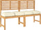 vidaXL - Ligbedkussens - voor - Stoel - 4 - stuks - Crème - 40x40x8 - cm - Oxford - Stof