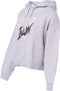 Guess Iconic Hood - Dames Sweatshirt - Merkenlogo met kraaltjes - Grijs (2022)