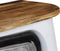 vidaXL - Dressoir - vrachtwagen - massief - mangohout - wit