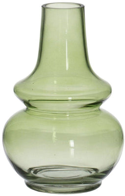 Vaas Groen Kristal 13 x 13 x 19 cm