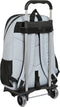 Schoolrugzak met Wielen F.C. Barcelona Grijs (32 x 44 x 16 cm)