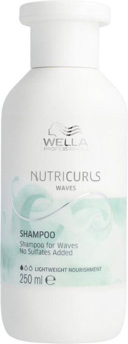 Wella Professionals Nutricurls Wave Shampoo - 250 ml - Krullend & golvend haar