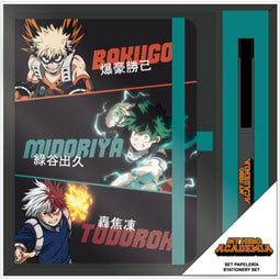 My Hero Academia Kantoorbenodigdheden set